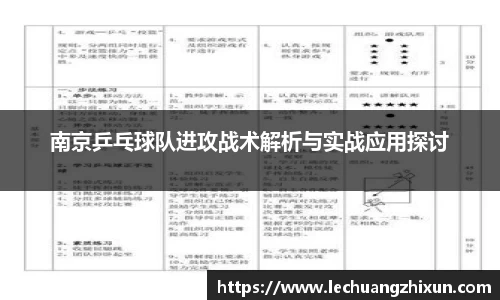 南京乒乓球队进攻战术解析与实战应用探讨